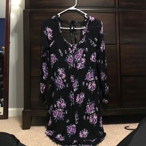 Boho Long sleeve dress size small